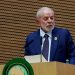FILE PHOTO: Brazil's President Luiz Inacio Lula da Silva addresses the opening of the 37th Ordinary Session of the Assembly of the African Union at the African Union Headquarters, in Addis Ababa, Ethiopia February 17, 2024. REUTERS/Stringer//File Photo