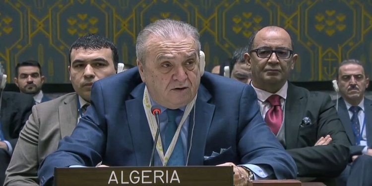 ممثل الجزائر بمجلس الأمن