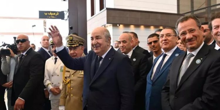 رئيس الجمهورية في زيارته لولاية خنشلة