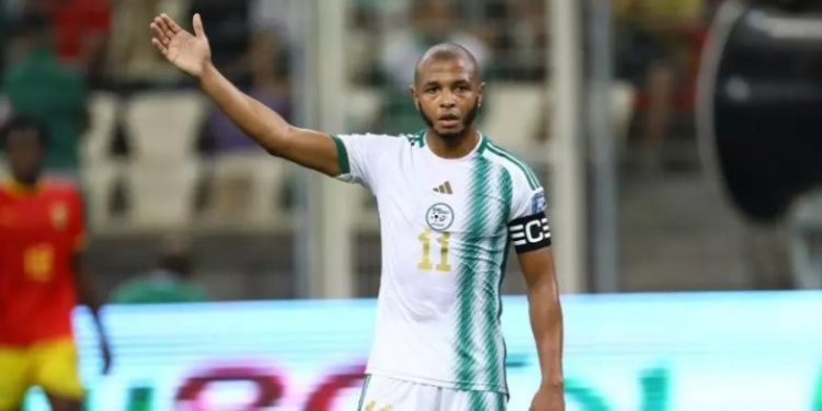 براهيمي يغيب عن مباراة الجزائر- أوغندا بسبب الاصابة