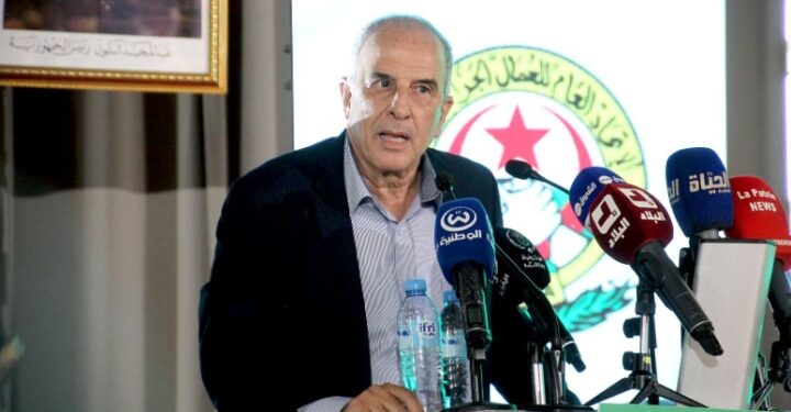 الأمين العام للاتحاد العام للعمال الجزائريين
