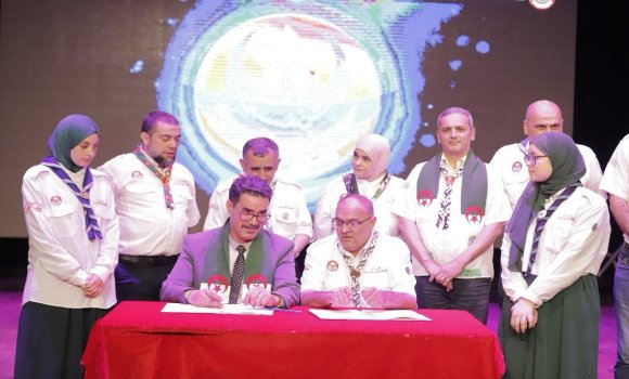 اتفاقية تعاون بين وزارة الشباب وقدماء الكشافة الإسلامية