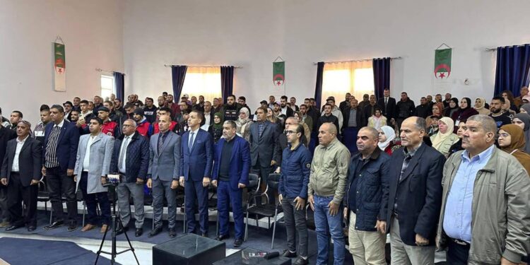 شارك أمس، عضو المجلس الأعلى، للشباب عن ولاية تلمسان أيوب بوبكر في فعاليات إطلاق مشروع "شباب يحارب المخدرات" بشعار: "إرادة الشباب تقهر الإدمان" الممول من طرف وزارة الشباب.