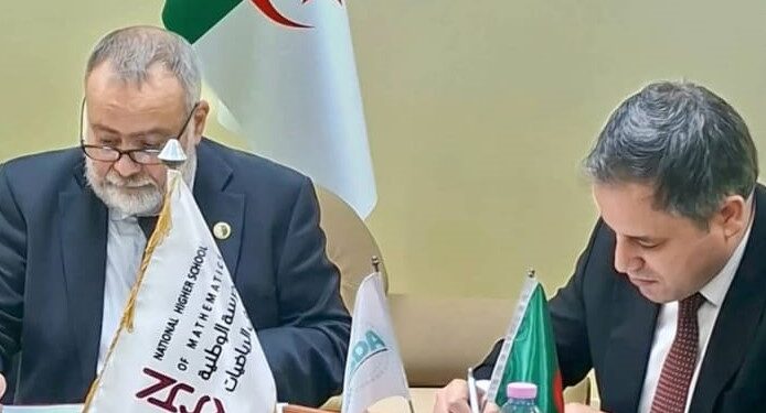 تم أمس، التوقيع على اتفاقية شراكة بين الوكالة الوطنية لدعم وتنمية المقاولاتية(NESDA)والمدرسة الوطنية العليا للرياضيات بالقطب الجامعي سيدي عبد الله. يأتي هذا التوقيع تطبيقاً لبنود الاتفاقية إطار المبرمة بين الوزارة الوصية ووزارة التعليم العالي والبحث العلمي.