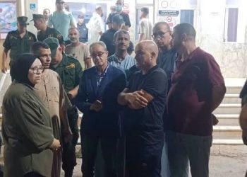 حادث انقلاب حافلة بعين الصفراء بولاية النعامة
