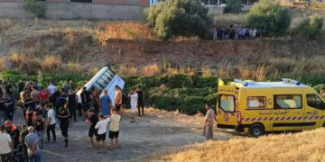 6وفيات و 19 جريحا حصيلة حادث انقلاب حافلة بولاية قسنطينة